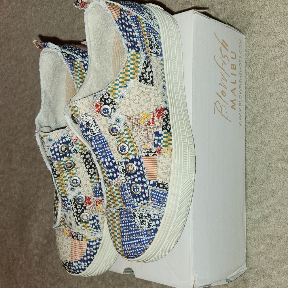 Blowfish Multicolor Patchwork Sneakers - image 2